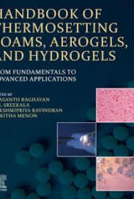 Thermosetting foams, aerogels, hydrogels